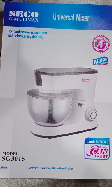Lot imported 5L and 7.5 L universal seco standmixer