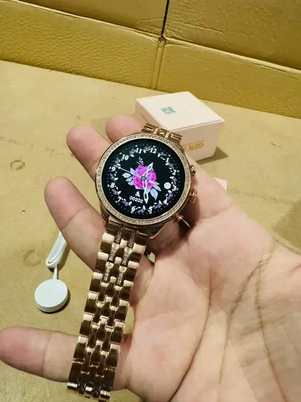 Imported Ladies Smart Watch with 2 Strips